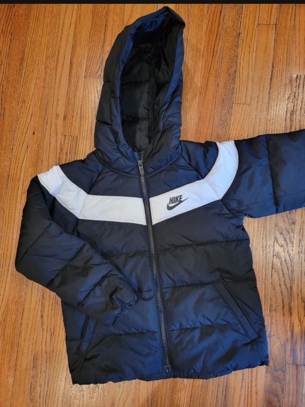 Kids Nike puffer jacket size 7